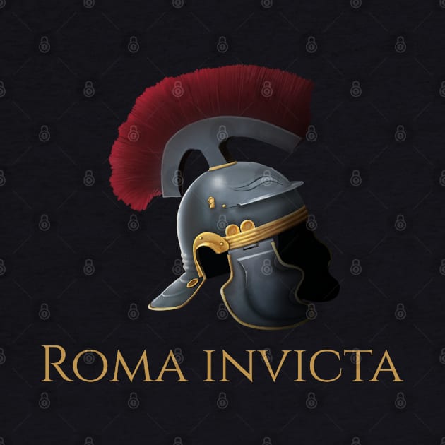 Roma Invicta - Ancient Rome Legionary Helmet - Roman History by Styr Designs